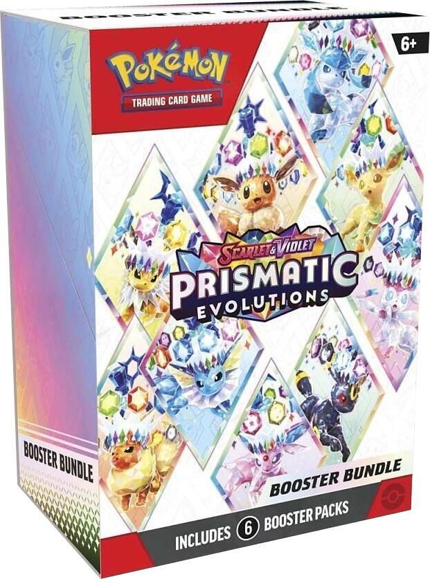 Pokemon Scarlet & Violet: Prismatic Evolutions - Booster Bundle