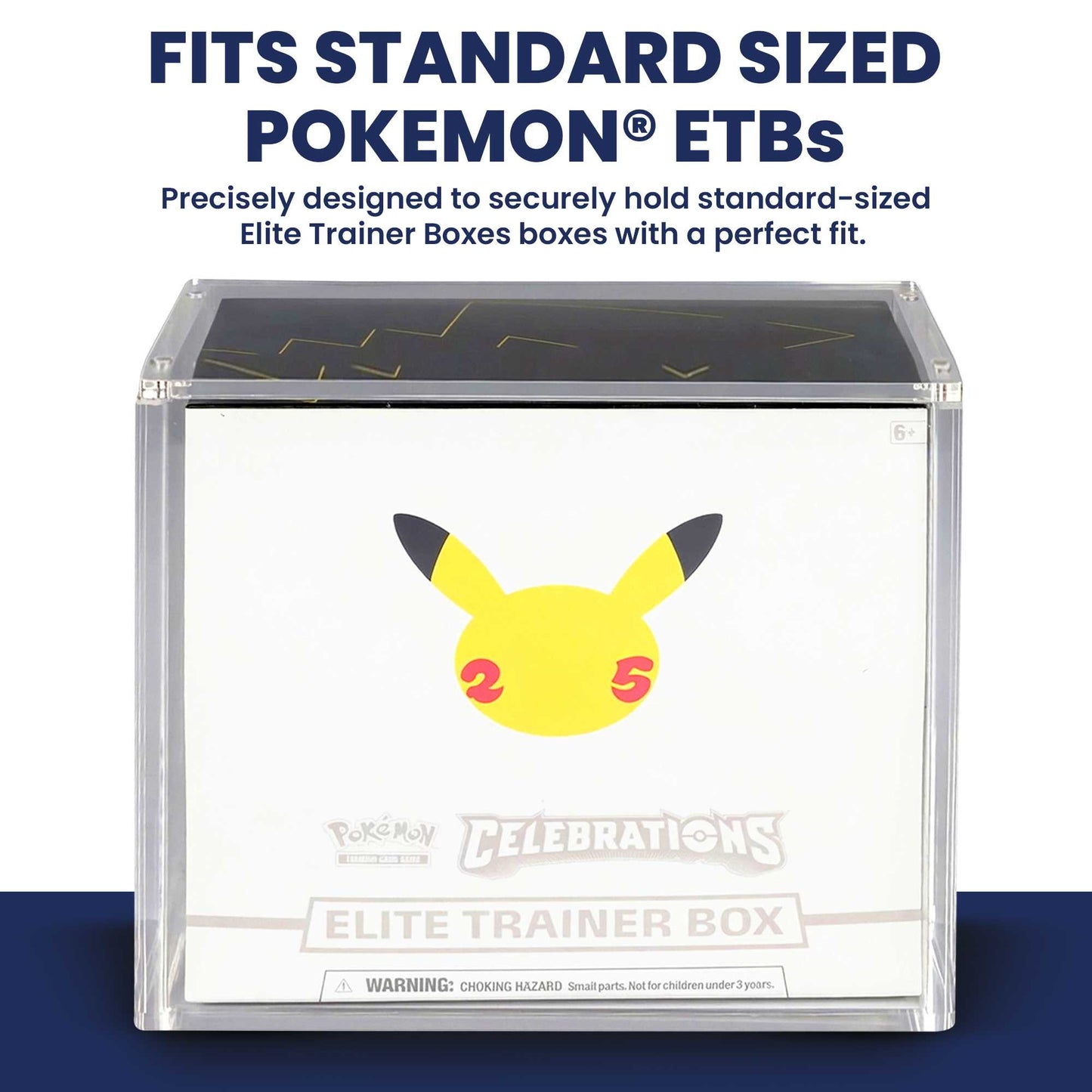 TCG Protector Acrylic Case for Pokémon ETB