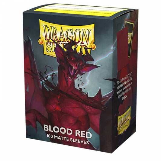 Dragon Shield - Matte - Blood Red