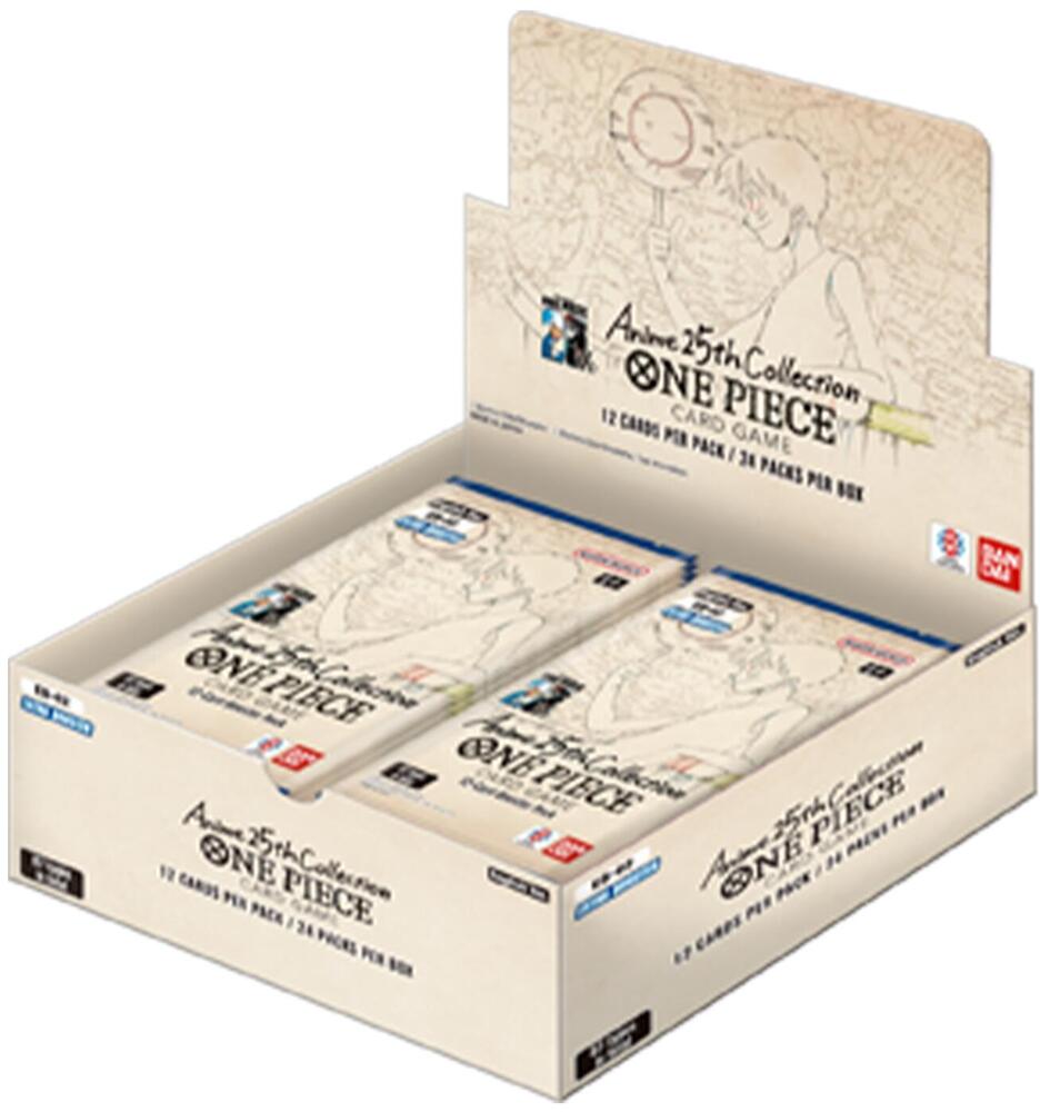 One Piece: Extra Booster: Anime 25th Collection Box - Extra Booster: Anime 25th Collection (EB-02) - Booster Box