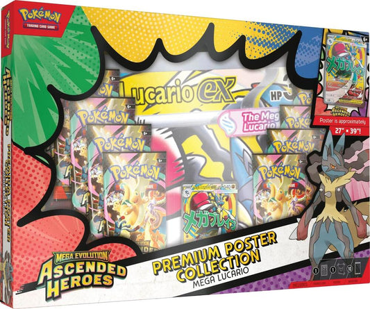 Ascended Heroes - Premium Poster Collection: Mega Lucario