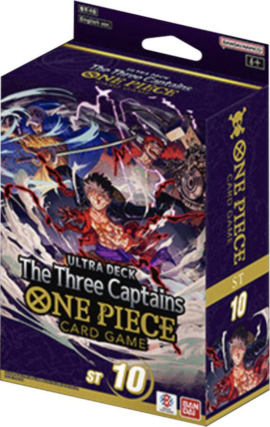 One Piece: Ultra Deck: The Three Captains [ST-10] - Starter Deck
