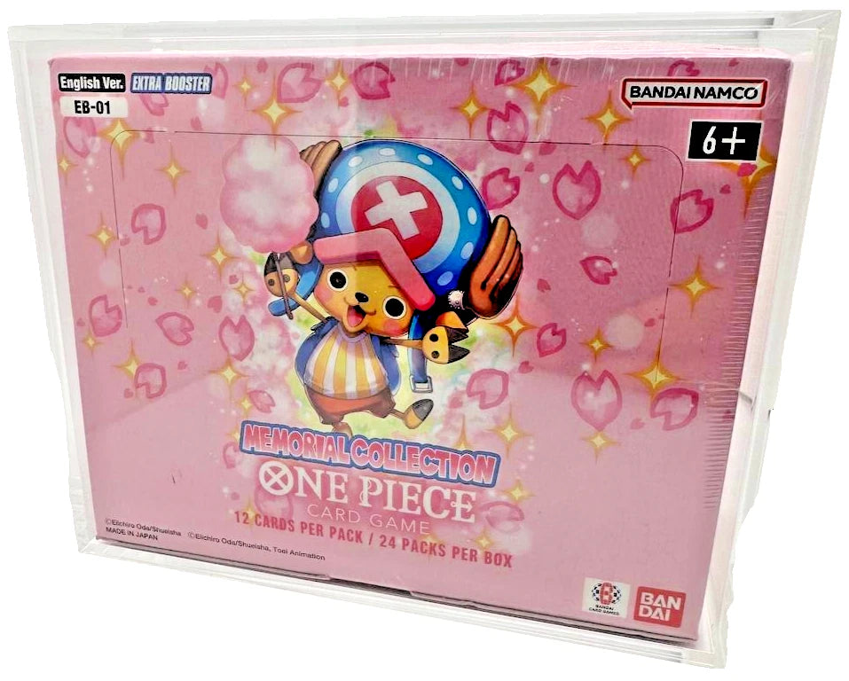 Bearish Acrylic Case - One Piece Booster Display - OP04 Onwards
