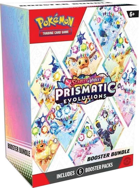 Pokemon Scarlet & Violet: Prismatic Evolutions - Booster Bundle