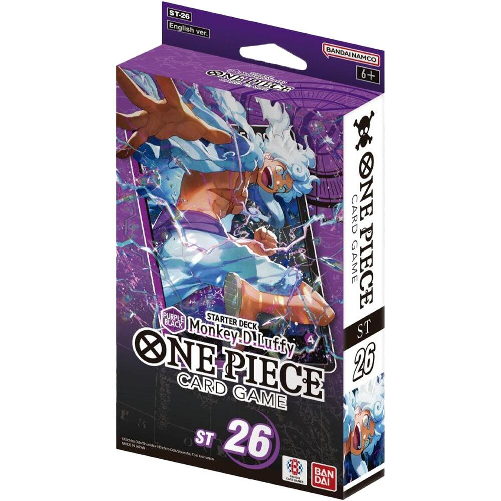 One Piece: Starter Deck 26: PURPLE/BLACK Monkey.D.Luffy [ST-26]